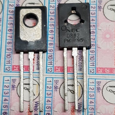 Linh kiện điện tử Transistor 40V 3A kênh NPN TO-126 D882 2SD882 chính hãng