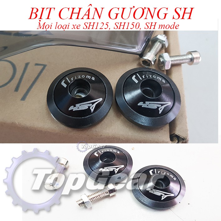 Bịt Chân Gương SH cỡ TO - Mọi Loại SH đều vừa <TOPGEAR>