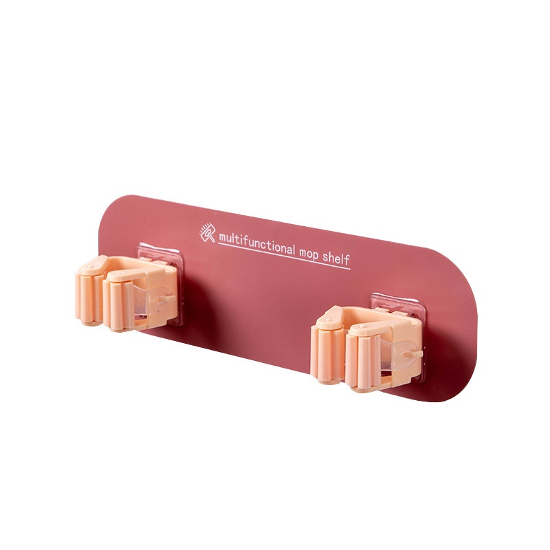 Giá Đỡ Chổi / Cây Lau Nhà Gắn Tường Tiện Lợi Cho Phòng Tắm