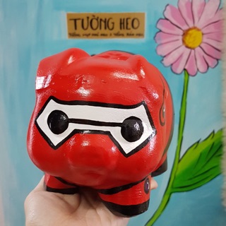Heo đất handmade - Baymax