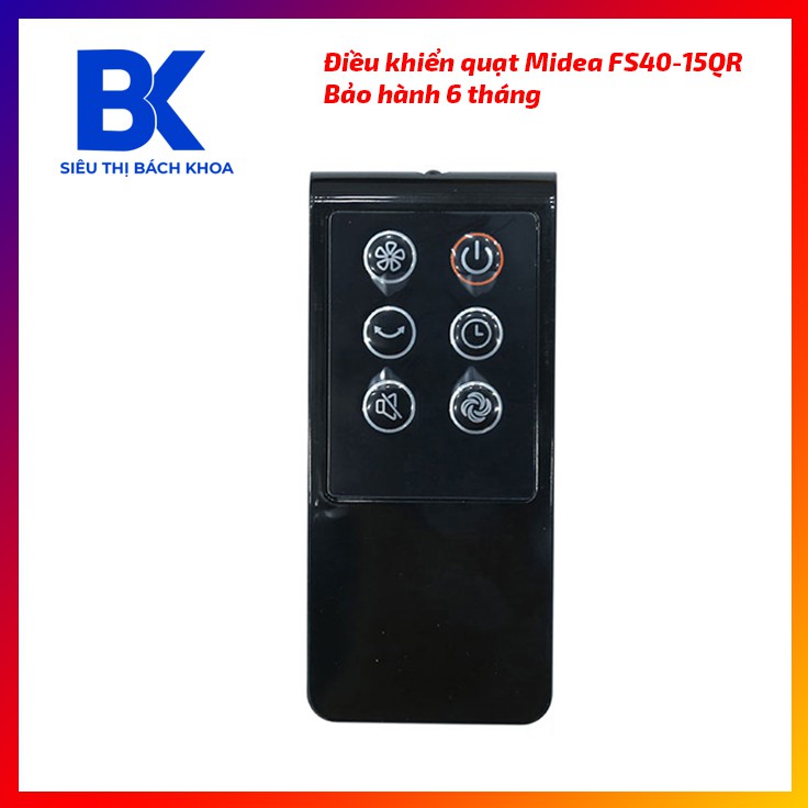 Điều khiển quạt đứng Midea FS40-15QR