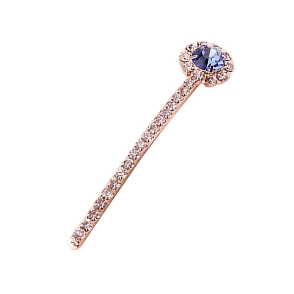 Kẹp Tóc Hình Hoa Hướng Dương Đính Kim Cương Giả Hợp Thời Trang