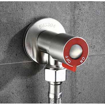 Van góc van khoá chia nước van giảm áp lực nước chất liệu inox 304 nhập khẩu