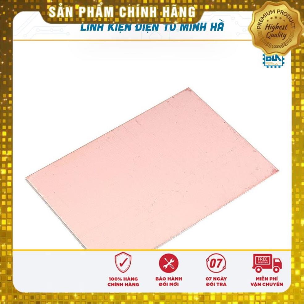 Phíp Đồng FR4 1.6MM 5x7CM 1 Mặt (Phíp Thủy Tinh)