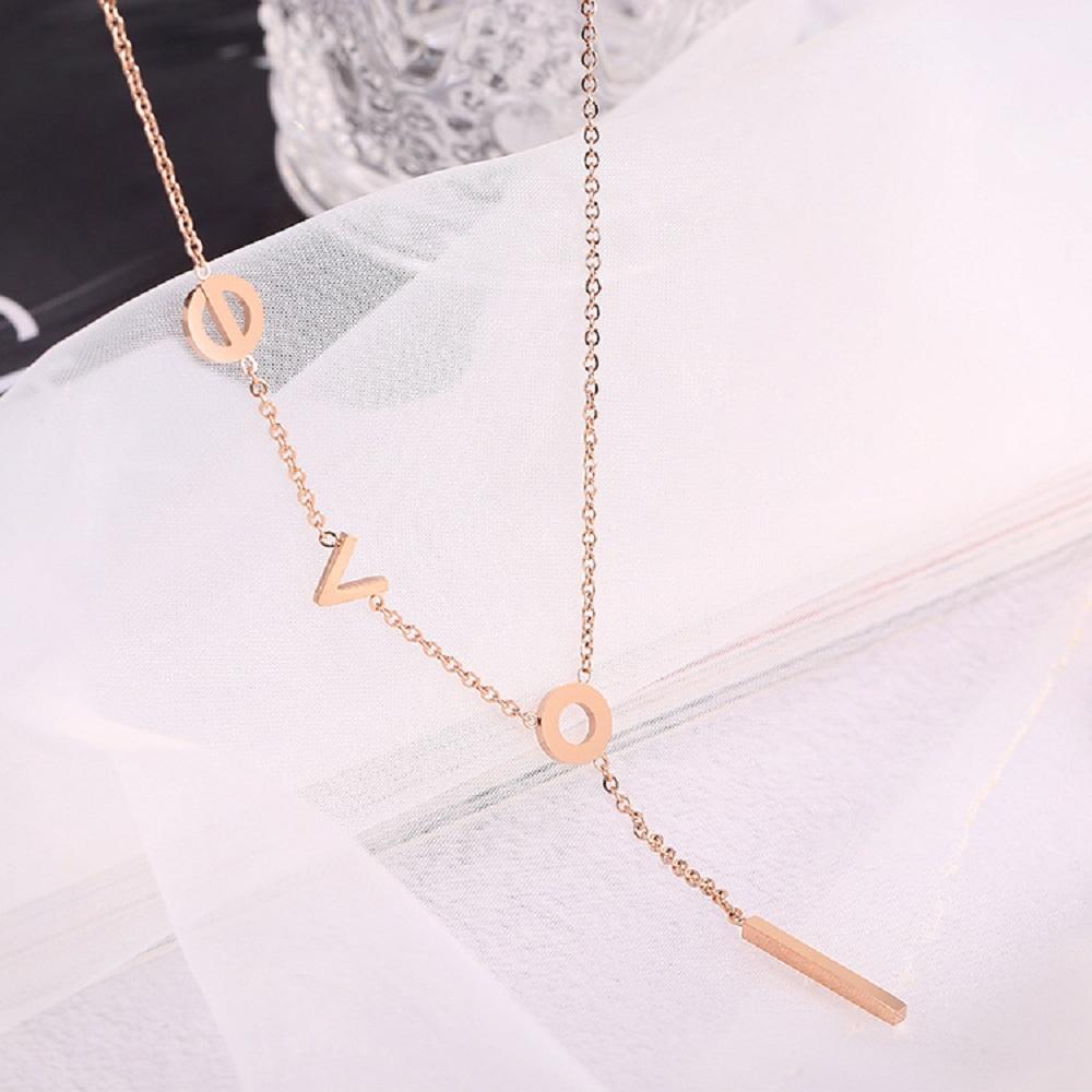 Vòng Cổ Mặt Hình Học Đơn Giản Thời Trang Cho Nữ