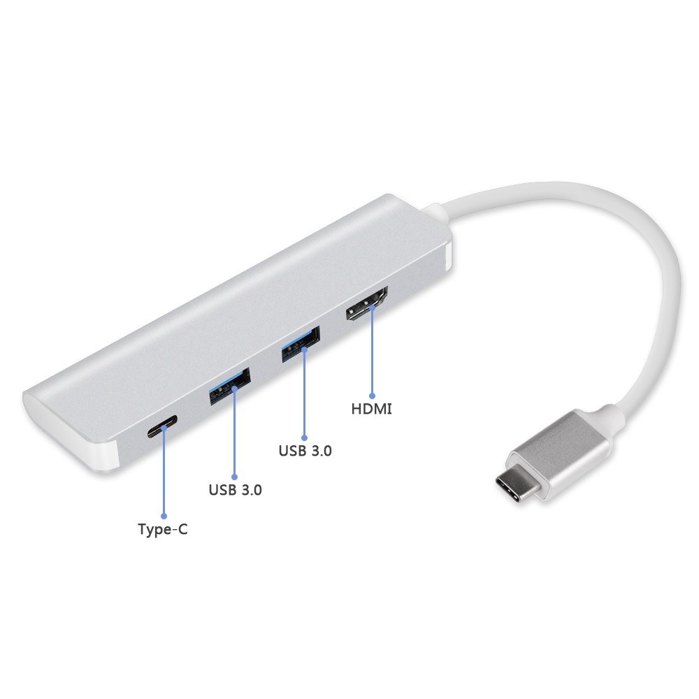 Type C To USB 3.0 HDMI PD Hub For New MacBook Pro 13 15 16 Air 13.3 A1932 Retina 12 A1534 A2159 A1706 A1708 A1707 A2141 A2179 A2289 A2251