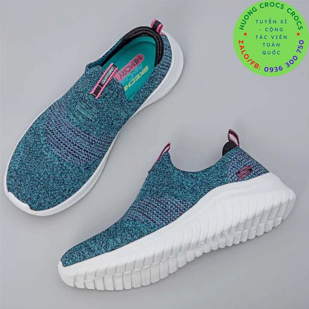 GIÀY THỂ THAO SKECHERS GOWALK UNTRA MEMORY FOAM 2.0 CHO NỮ MÀU XANH