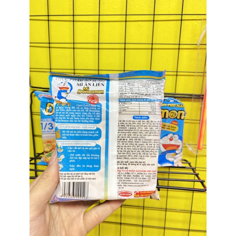 Mì Doraemon gói 62g
