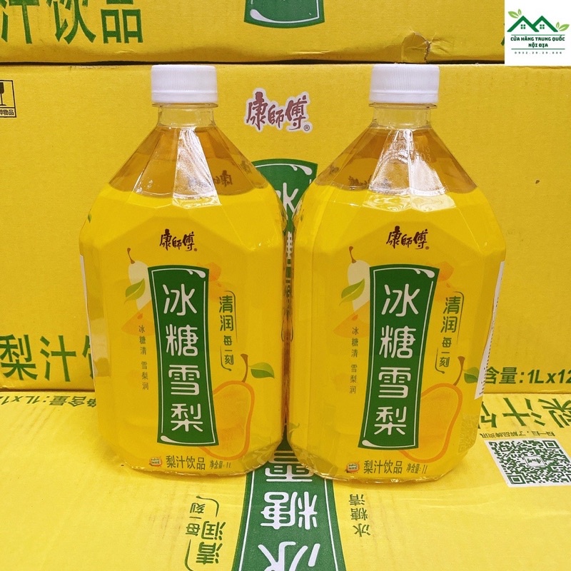 Nước lê - trà đào 1000ml - nhài mật ong 500ml🍐🍑🍯