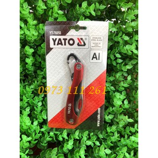 Dao gấp có móc khóa Yato YT-76050 chính hãng - YT76050