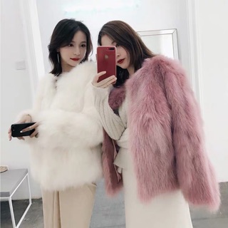 Áo khoác lông 4 màu sang chảnhhh✨