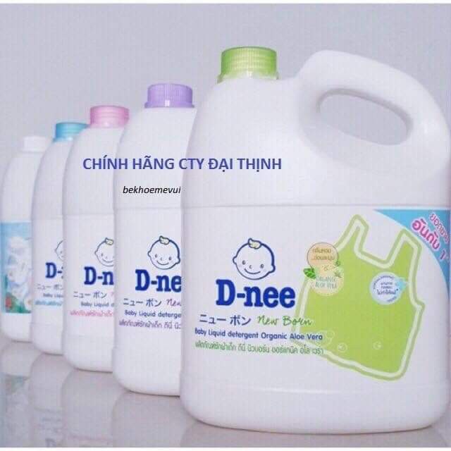 Nước giặt Dnee Thái Lan 3000ml chính hãng Có đủ màu