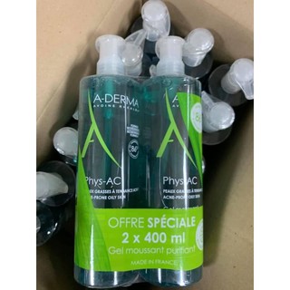 Sữa rửa mặt A - Derma cho da dầu, mụn , nhạy cảm 400ml