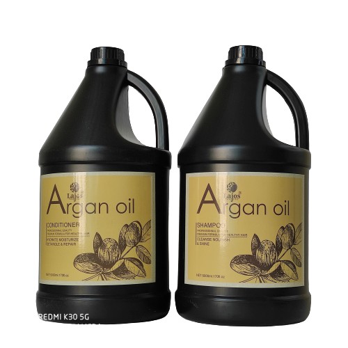 Dầu Gội Xả Can Lajos Argan Oil 5000ml Cho SaLon 5L