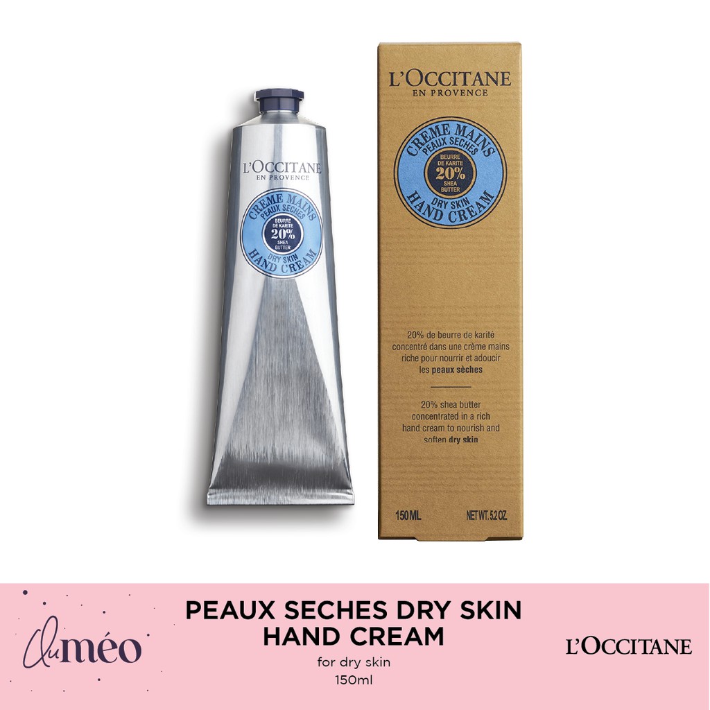 Kem dưỡng da tay bơ đậu mỡ LOccitane  Shea Butter Hand Cream 150ml