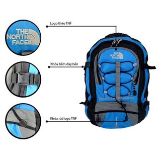 BALO tnf YAIZA 55L ĐẸP,GIÁ RẺ MÀU XANH