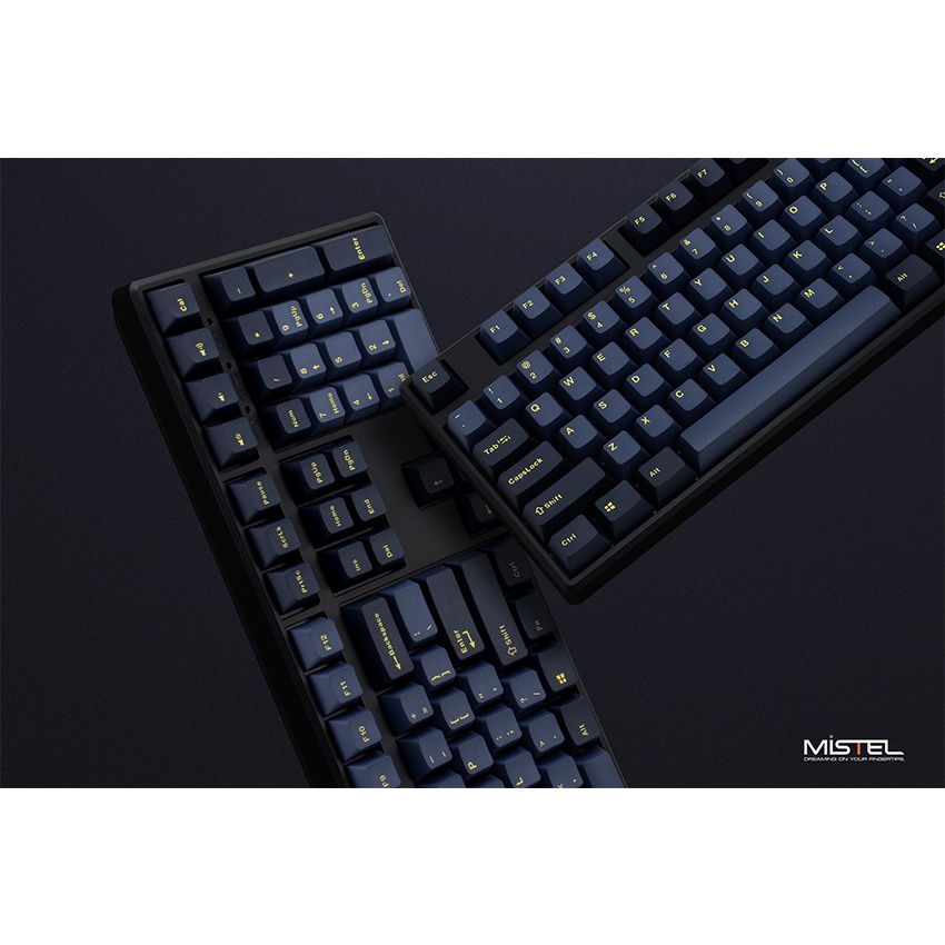 Mistel X8 BT Glaze Blue bàn phím cơ cho máy tính laptop bluetooth giá rẻ không dây chơi game online gaming keyboard mã B