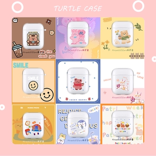 Vỏ Bảo Vệ Hộp Đựng Tai Nghe Airpods Bằng Silicon Mềm Kiểu Dáng Dễ Thương