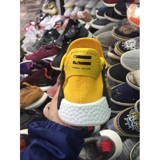 [Adidas giày]Giày thể thao Adidas NMD Human race Vàng ?