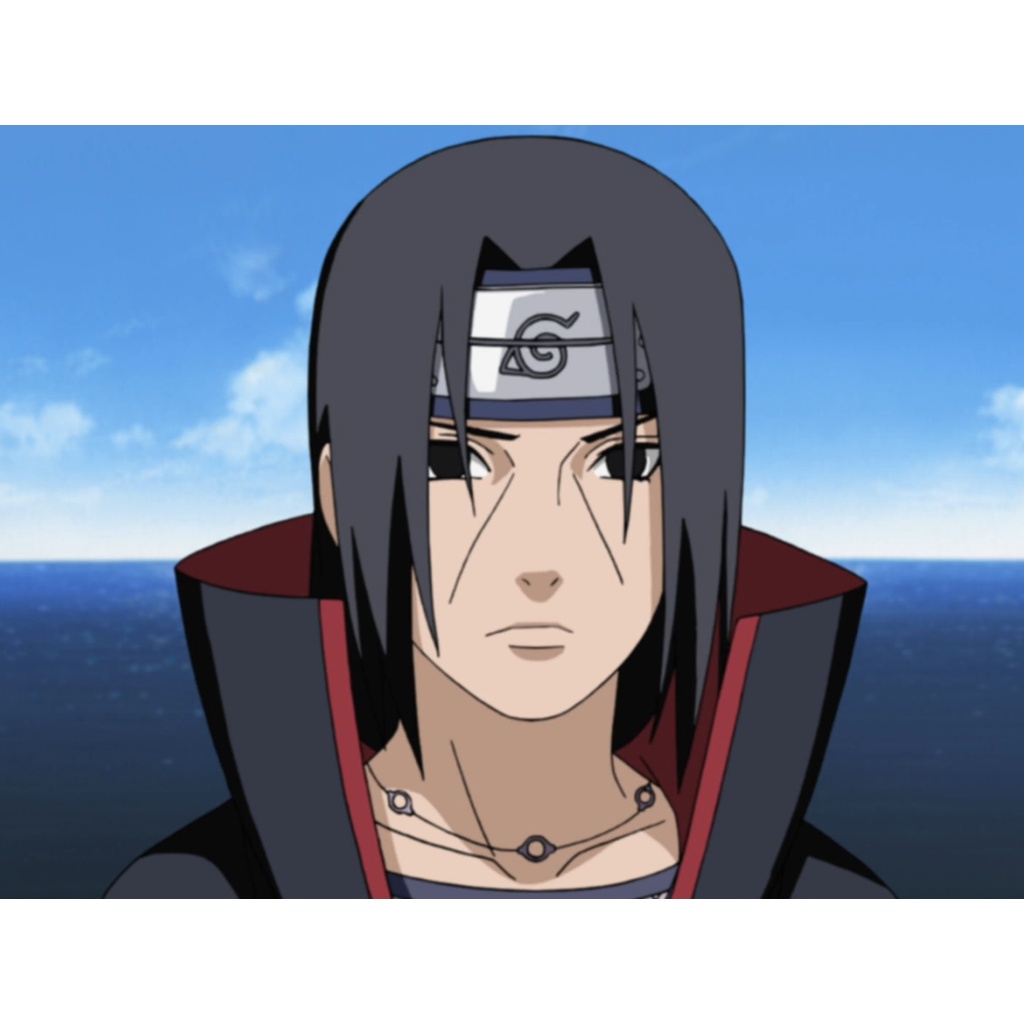 Bộ Tóc Giả Thẳng Dài Màu Đen Cosplay Nhân Vật Uchiha Itachi