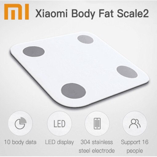 [Bản Quốc Tế] Cân XIAOMI Body Fat Scale tester 2 & Scale2 thông minh XIAOMI Mi body fat weigt