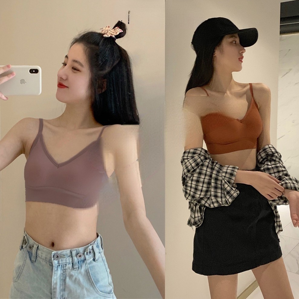 Áo NgựC Thể Thao Không GọNg Dây Lưng ThoáNg Khí Cho Nữ JP5