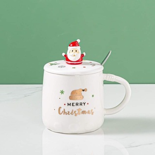 Ly cốc sứ dễ thương Anni Home [Hình thật-có clip tự quay]