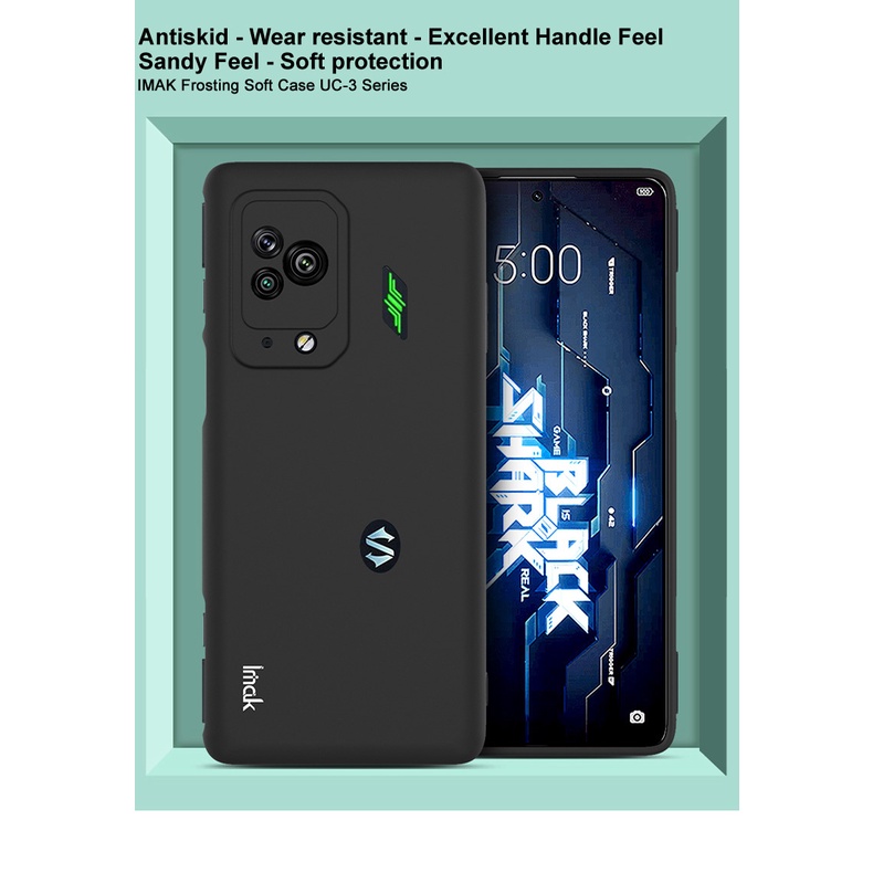 Ốp điện thoại Chất Liệu TPU Silicone Siêu Mỏng Có Dây Cho Xiaomi Black Shark 5 Pro Xiomi BlackShark 5 RS