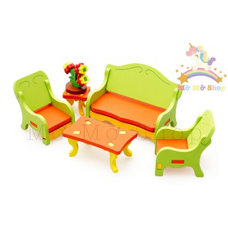 Nhà Búp Bê - Nội Thất Trang Trí Nhà Búp Bê Cho Bé [Đồ Chơi Gỗ]