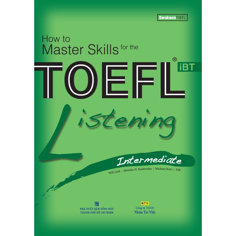 Sách - How to Master Skills for the TOEFL iBT: Listening Intermediate (kèm CD)