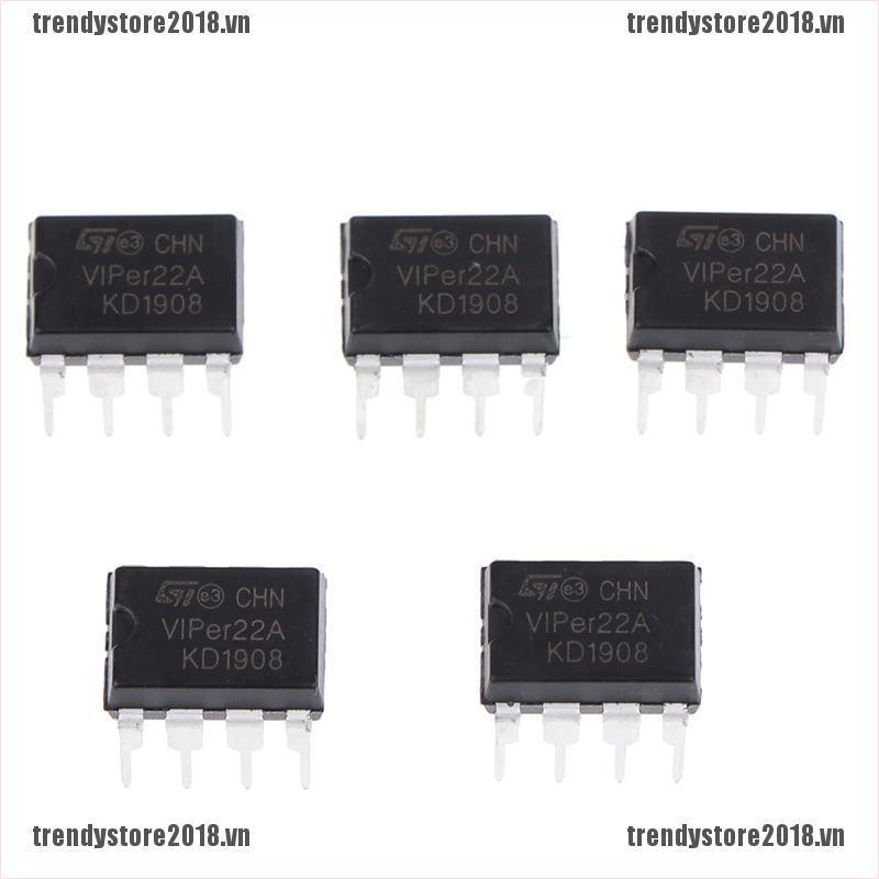 5 chip Quản Lý Nguồn VIPer22A DIP-8 Hợp Thời Trang