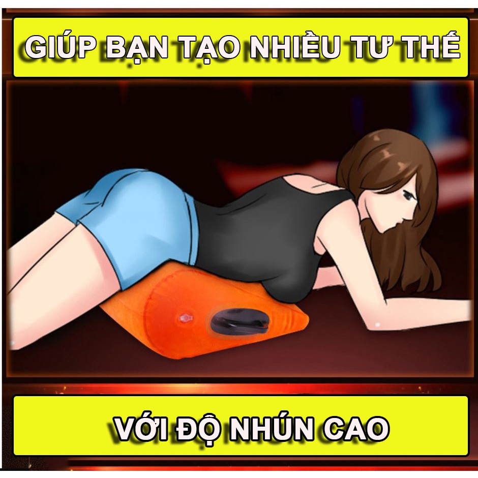 Gối Tình Yêu ⭐ Bơm Hơi CAO CẤP SIÊU BỀN TOUGHAGE NÂNG CAO CẢM XÚC TÌNH YÊU