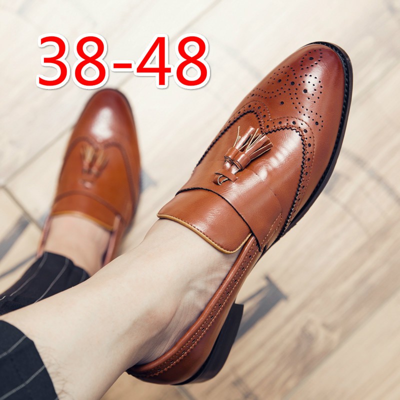 Giày Da Nam Thời Trang Lịch Lãm Size 45 46