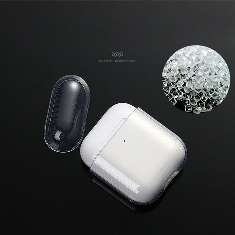 Vỏ Bảo Vệ Hộp Đựng Tai Nghe Airpods 1 / 2 Trong Suốt