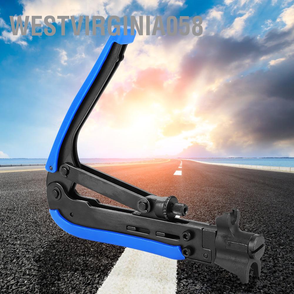 Westvirginia058 Westvirginia058 Đầu nối đồng trục 2PCS Cáp Máy cắt dây đai Công cụ nén