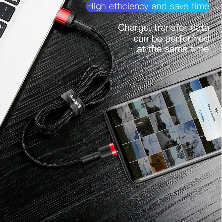 Baseus Dây Cáp Sạc USB Loại C 40W 5A 1M Cho Huawei P40 P30 P20 Pro Galaxy S20