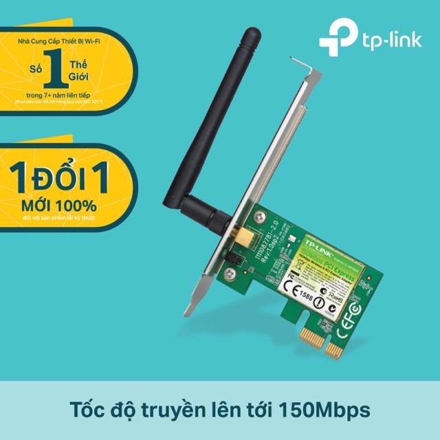 Card mạng không dây TP-Link TL-WN781ND chính hãng