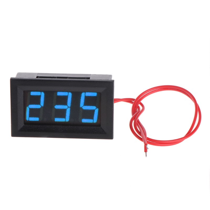 Vôn Kế Kỹ Thuật Số 2 Dây 0.56 "Ac 30v-500v Cho 110v 220v 380v