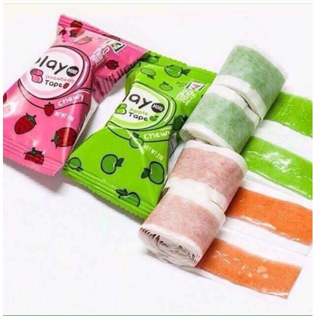 Kẹo cuộn Play More 21gr