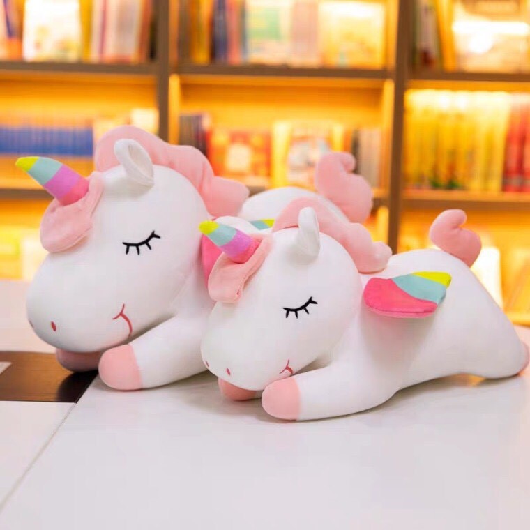 [ FREESHIP_50K] Ngựa pony nhồi bông ngựa unicorn size to nhất ảnh thật