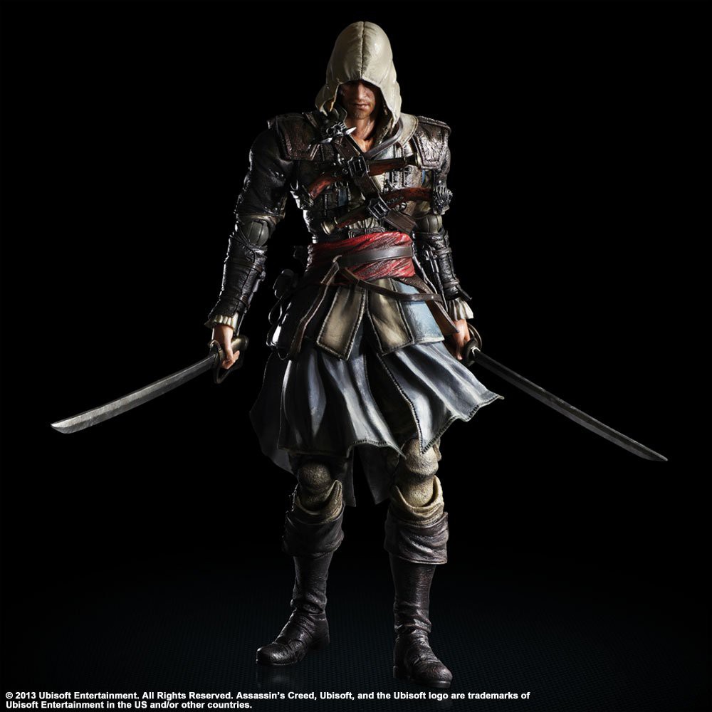 [Chính Hãng]Mô Hình Play Arts Kai Edward Kenway - Assassin's creed IV Black Flag