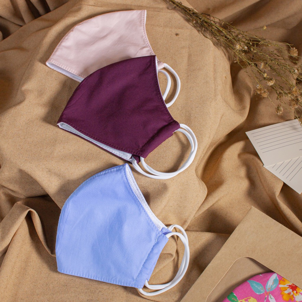 COMBO 3 Khẩu Trang Mũi Bầu Màu Trơn 3 LỚP Duy Ngọc Cao Cấp  - [Giao Màu Ngẫu Nhiên] (0338) | BigBuy360 - bigbuy360.vn