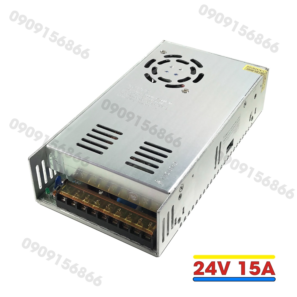 Nguồn 24v 15a ( có quạt)
