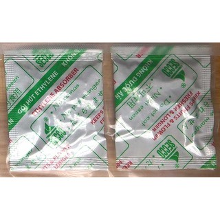 Gói bảo quản trái cây, giúp trái cây lâu chín (0.5kg, 100 gói nhỏ)