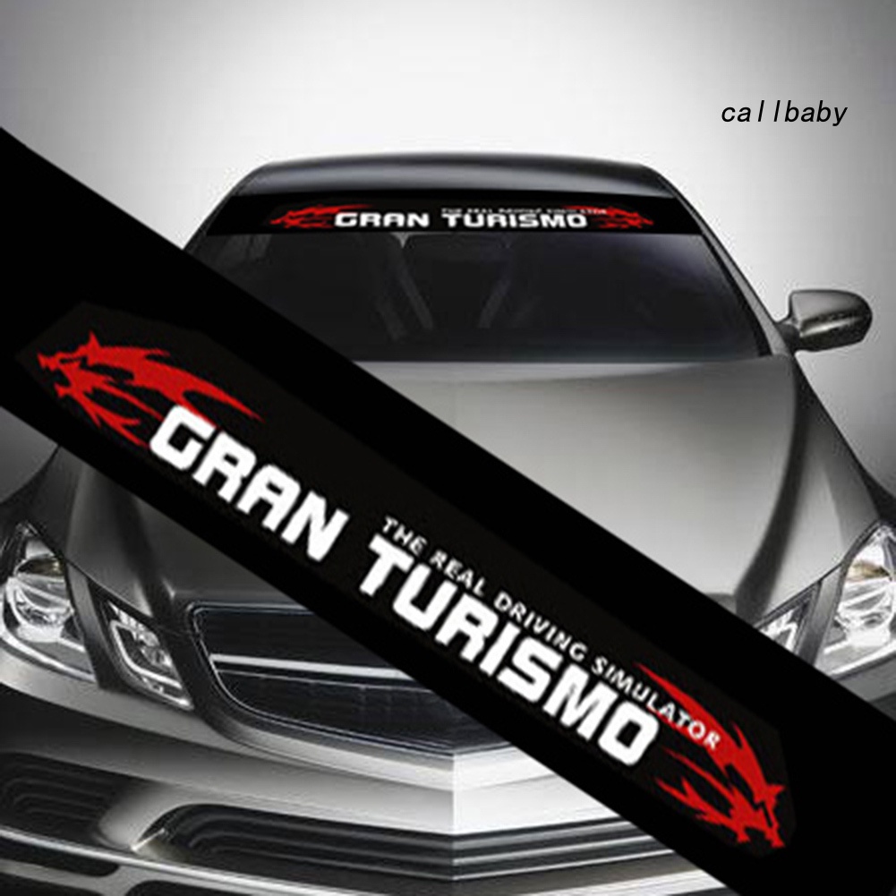 Đề Can Sticker Phản Quang Dán Kính Chắn Gió Xe Hơi Tiện Dụng