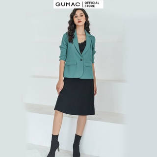 Chân Váy len xòe dài GUMAC VA9218