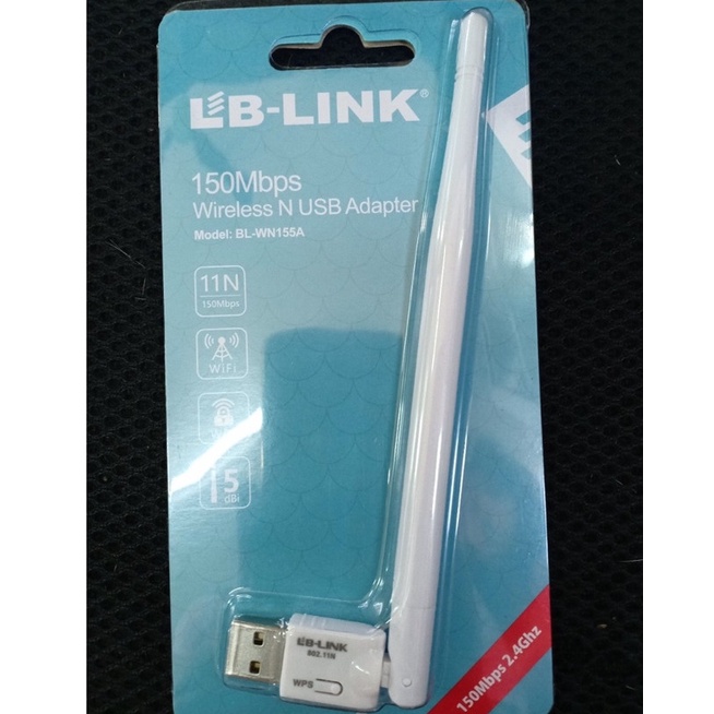 Bộ USB thu wifi LB-Link 151Mbps -155Mbps- 802I có râu tăng tốc độ wifi cho laptop pc thiết kế nhỏ gon BUNOC's