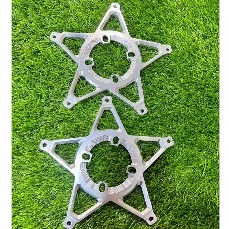 Lòng Nhôm CNC cho đĩa ZIN size 290mm xe RAIDER xuống 4 lỗ thông dụng - CNC sắc xảo tỉ mỉ, không bung tróc, không bay màu