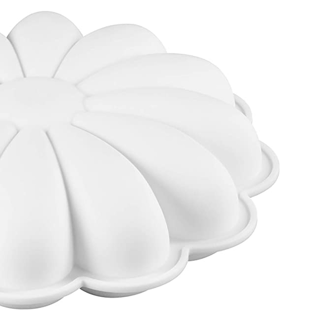 CONOPERY Khuôn silicone tạo hình hoa hướng dương làm bánh pudding/ thạch rau câu DIY dễ vệ sinh