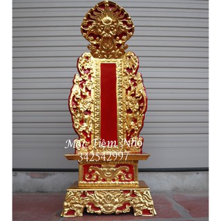 Bài vị thờ gia tiên-Long vị thờ-Linh vị gỗ mít